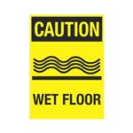 Caution Wet Floor Sign - Graphic